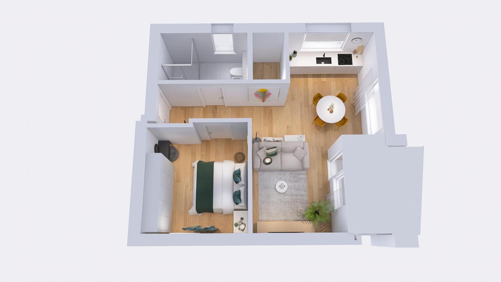 Apartmenthaus Am Kaiser-Wilhelm-Park Detmold Exteriör bild